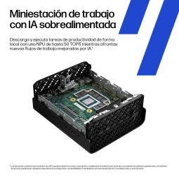 Mini ordenador hp z2 mini g1a wsl2 ds raimp - 395 128gb ssd 1tb
