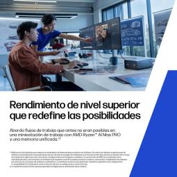 Mini ordenador hp z2 mini g1a wsl2 ds raimp - 395 128gb ssd 1tb