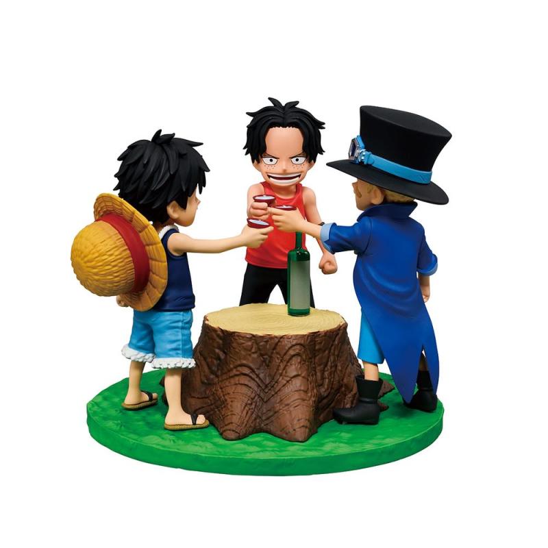 Ichibansho figure one piece ace & sabo & luffy (dramatic memories)