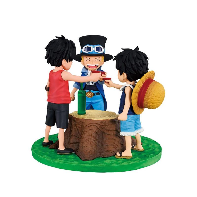 Ichibansho figure one piece ace & sabo & luffy (dramatic memories)