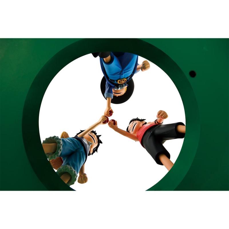 Ichibansho figure one piece ace & sabo & luffy (dramatic memories)