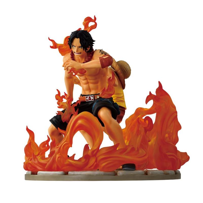 Ichibansho figure one piece ace & luffy (dramatic memories)