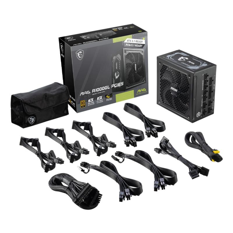 Fuente alimentacion msi mpg a1000gl gaming atx 1000w