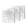 Ventilador caja gaming genesis oxal 120 argb blanco 3 x 120mm