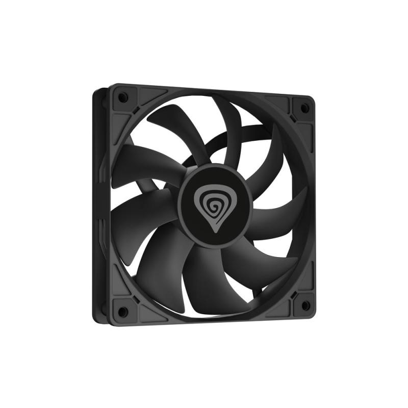 Ventilador caja genesis oxal 120 negro 120mm