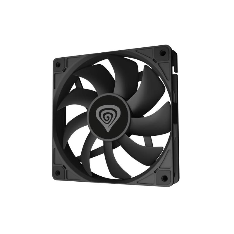 Ventilador caja genesis oxal 120 negro 120mm