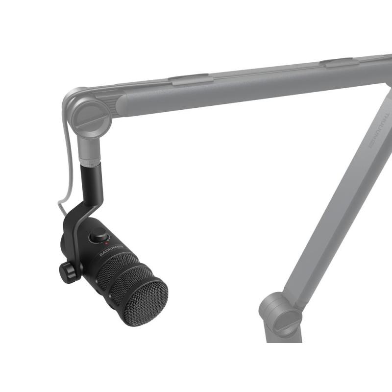 Microfono genesis radium 350d condensador cardiode dinamico usb sobremesa