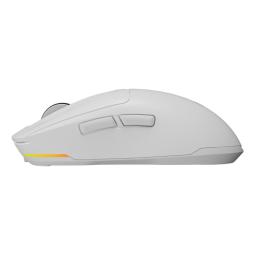 Raton inalambrico gaming genesis zircon 660 pro blanco