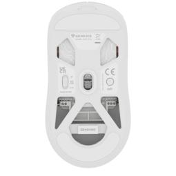 Raton inalambrico gaming genesis zircon 660 pro blanco