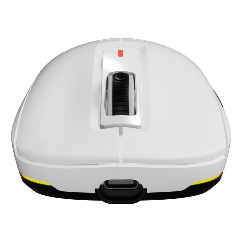 Raton inalambrico gaming genesis zircon 660 blanco