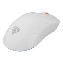Raton inalambrico gaming genesis zircon xiii blanco