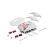 Raton inalambrico gaming genesis zircon xiii blanco