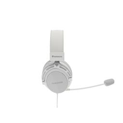 Auriculares gaming genesis toron 301 mini jack blanco