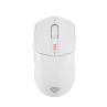 Raton inalambrico gaming genesis zircon 500 blanco
