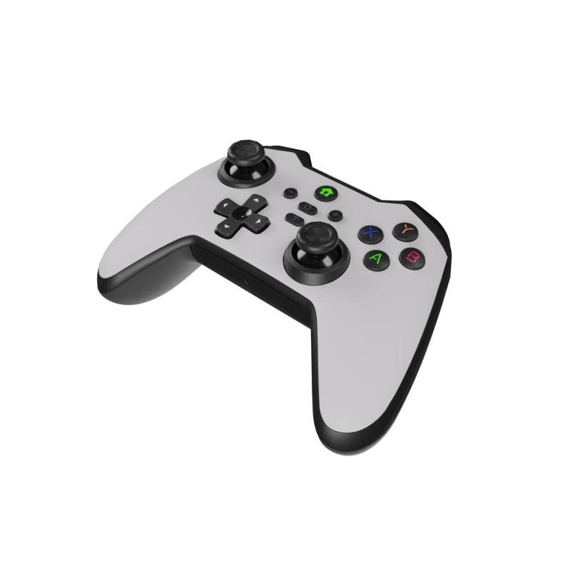 Gamepad genesis mangan 400 inalambrico para pc - switch - mobile blanco