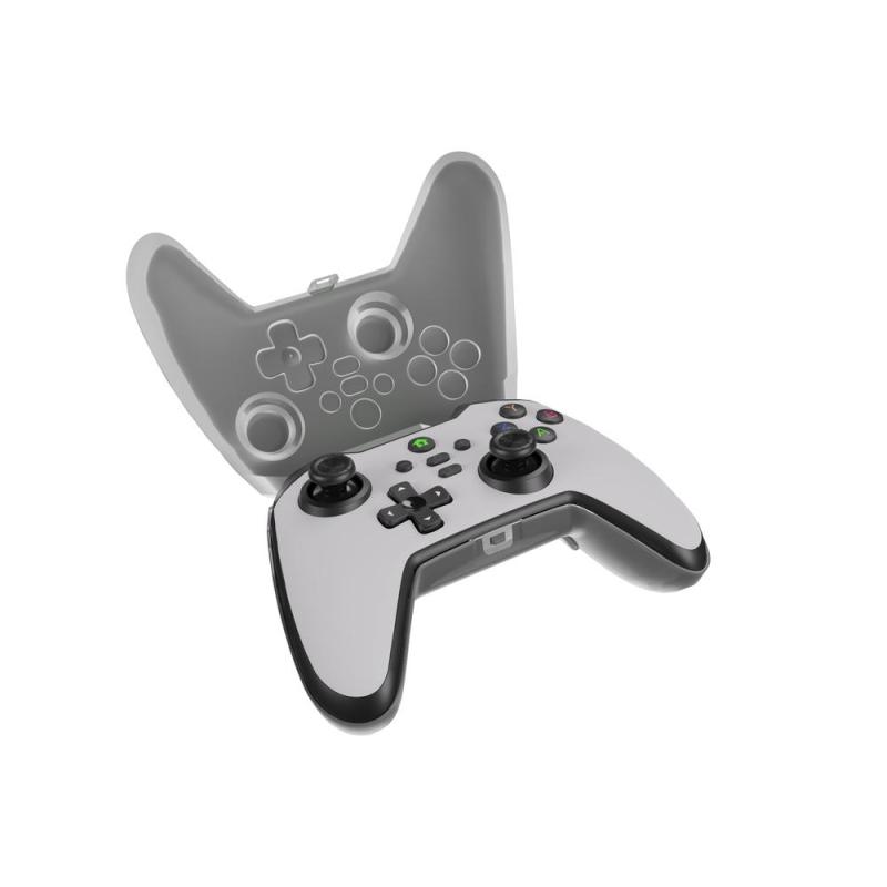 Gamepad genesis mangan 400 inalambrico para pc - switch - mobile blanco