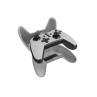 Gamepad genesis mangan 400 inalambrico para pc - switch - mobile blanco