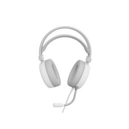 Auriculares gaming genesis neon 613 mini jack usb tipo a blancos