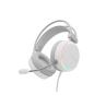 Auriculares gaming genesis neon 613 mini jack usb tipo a blancos