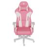 Silla gaming genesis nitro 710 gaslift 4 150kg rosa - blanco