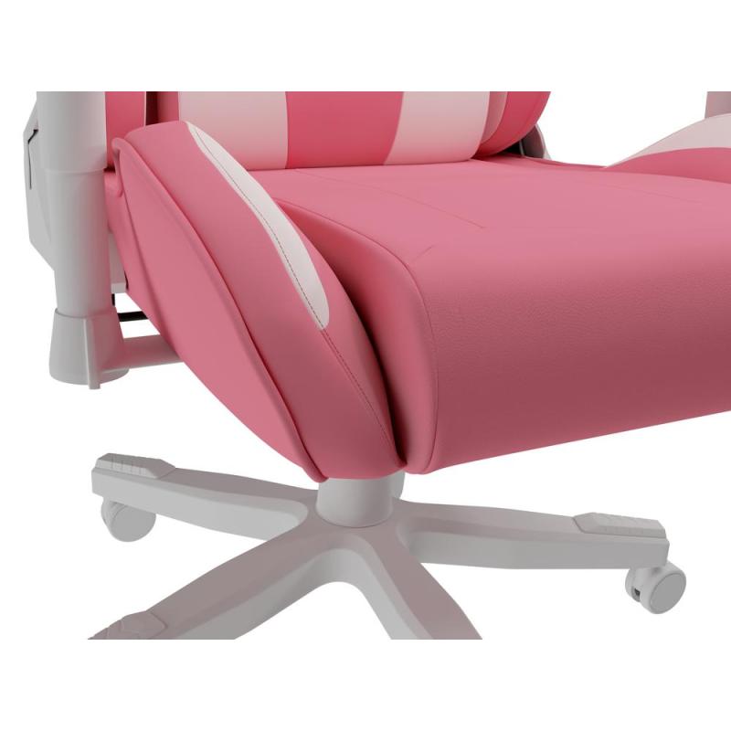 Silla gaming genesis nitro 710 gaslift 4 150kg rosa - blanco
