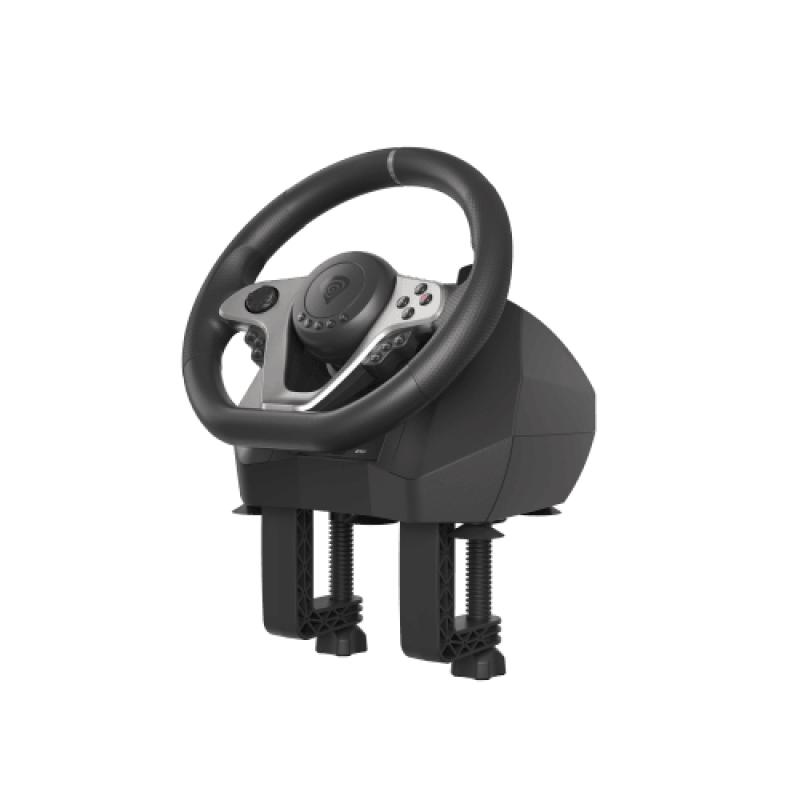 Volante y pedales genesis seaborg 400 usb mini jack