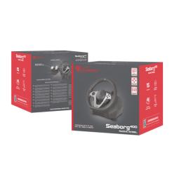 Volante y pedales genesis seaborg 400 usb mini jack
