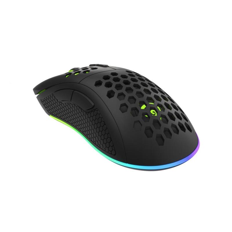 Raton gaming genesis krypton 555 rgb negro