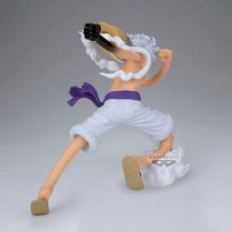 Figura banpresto one piece grandista nero monkey. d. luffy gear 5 ii 22cm