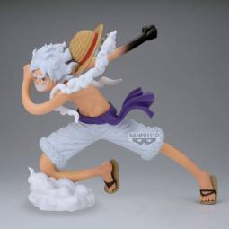 Figura banpresto one piece grandista nero monkey. d. luffy gear 5 ii 22cm