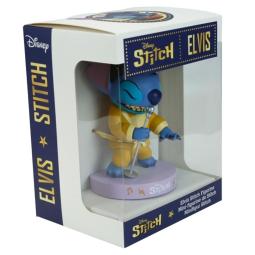 Figura enesco disney stitch elvis traje dorado