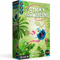 Juego de mesa para niños sticky chameleons en español - Imagen 1