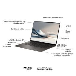 Portatil asus um5606wa - rk320w rai9 - 370 32gb ssd 1tb 16 pulgadas