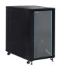 Armario rack 19 pulgadas phasak - pro 22u negro 600x1000 montado