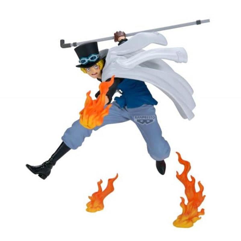 Figura banpresto one piece battle record collection sabo special edition 12cm
