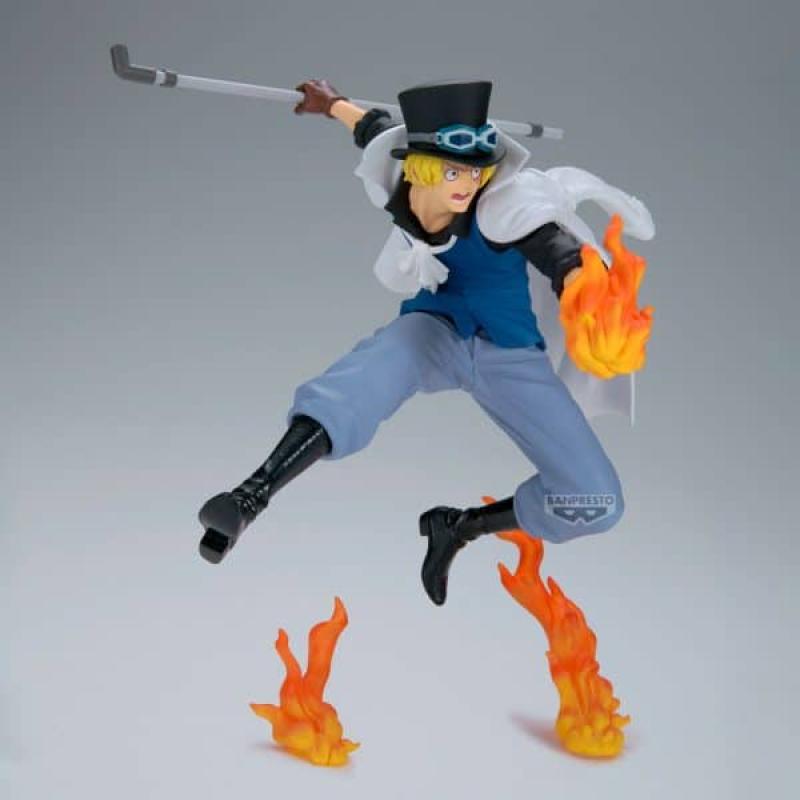 Figura banpresto one piece battle record collection sabo special edition 12cm
