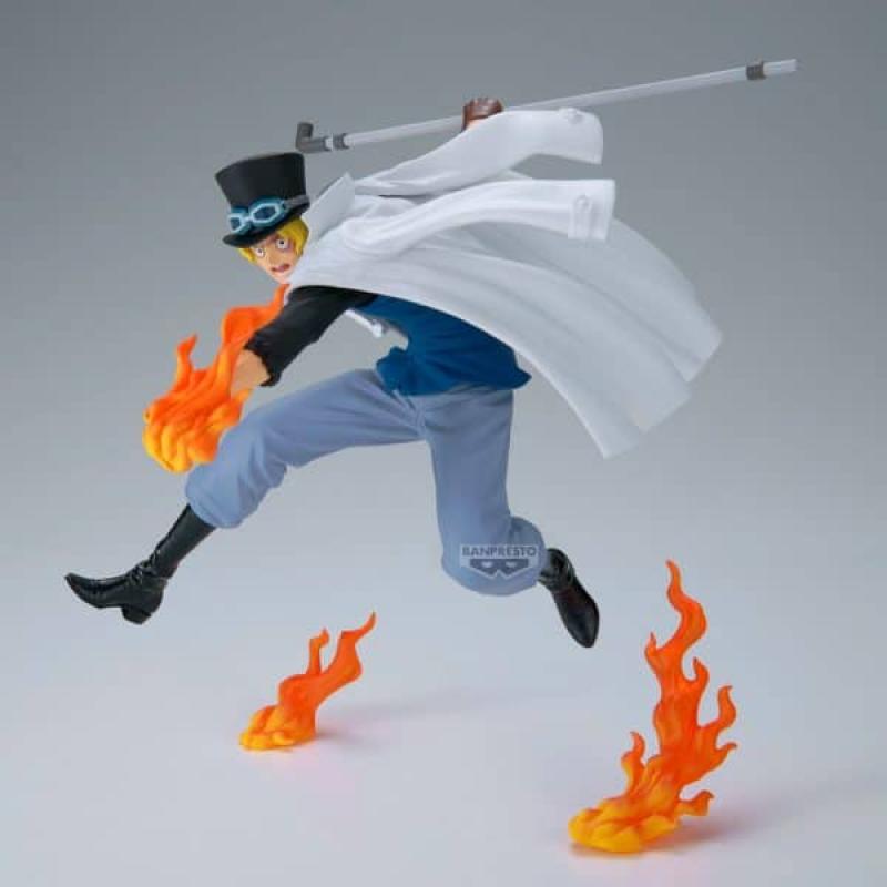 Figura banpresto one piece battle record collection sabo special edition 12cm