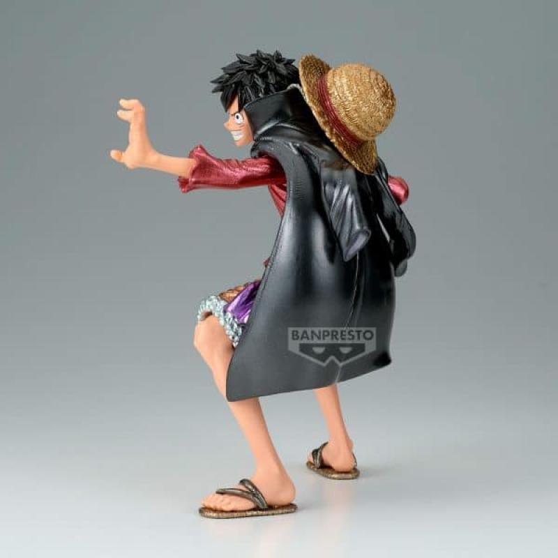 Figura banpresto one piece king of artist monkey d luffy land of wano ii special ver. 19cm