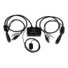 Conmutador kvm star tech 2 usb 2 hdmi switch