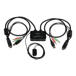 Conmutador kvm star tech 2 usb 2 hdmi switch