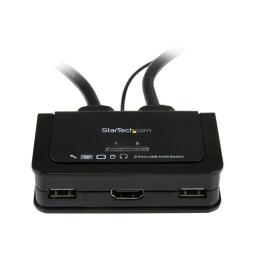 Conmutador kvm star tech 2 usb 2 hdmi switch