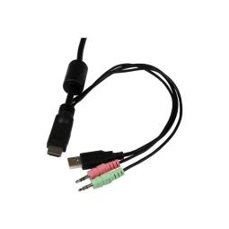 Conmutador kvm star tech 2 usb 2 hdmi switch