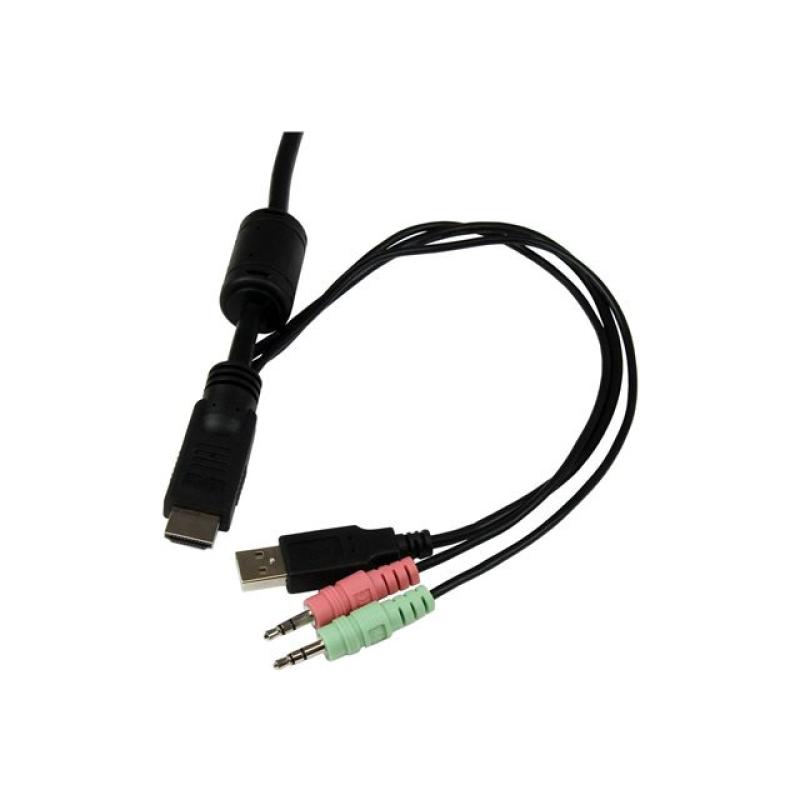 Conmutador kvm star tech 2 usb 2 hdmi switch