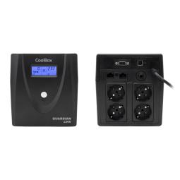 Sai coolbox guardian - 3 1200va lcd 4 enchufes schuko