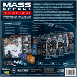 Juego de mesa mass effect: el juego de tablero