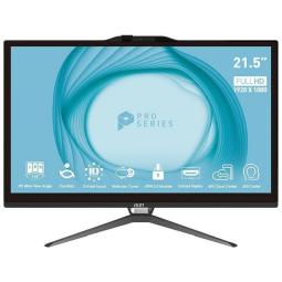 Ordenador all in one aio msi pro ap222t - 442es i5 - 14400 8gb ssd 500gb 22 pulgadas tactil freedos