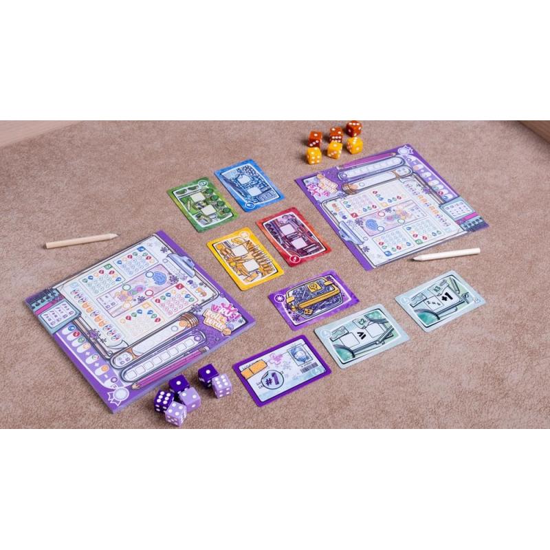 Juego de mesa virus! roll & write