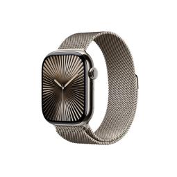 Smartwatch apple watch series 10 gps + cell 46mm natural titanium milanese loop m - l