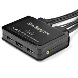 Conmutador kvm star tech 2 usb 2 hdmi switch 4k