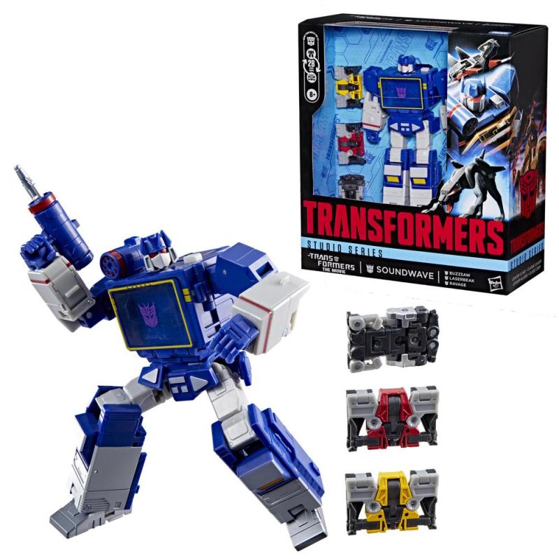 Figura hasbro transformers studio series ldr 86 soundwave
